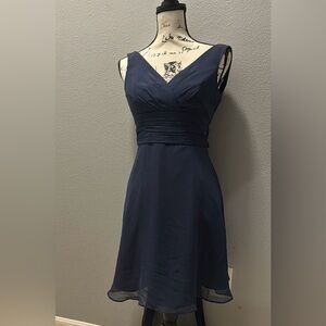 Women’s navy blue dress